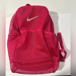 Nike Fuchsia Mesh Backpack